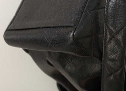 Chanel Caviar Double Turnlock Shoulder Bag