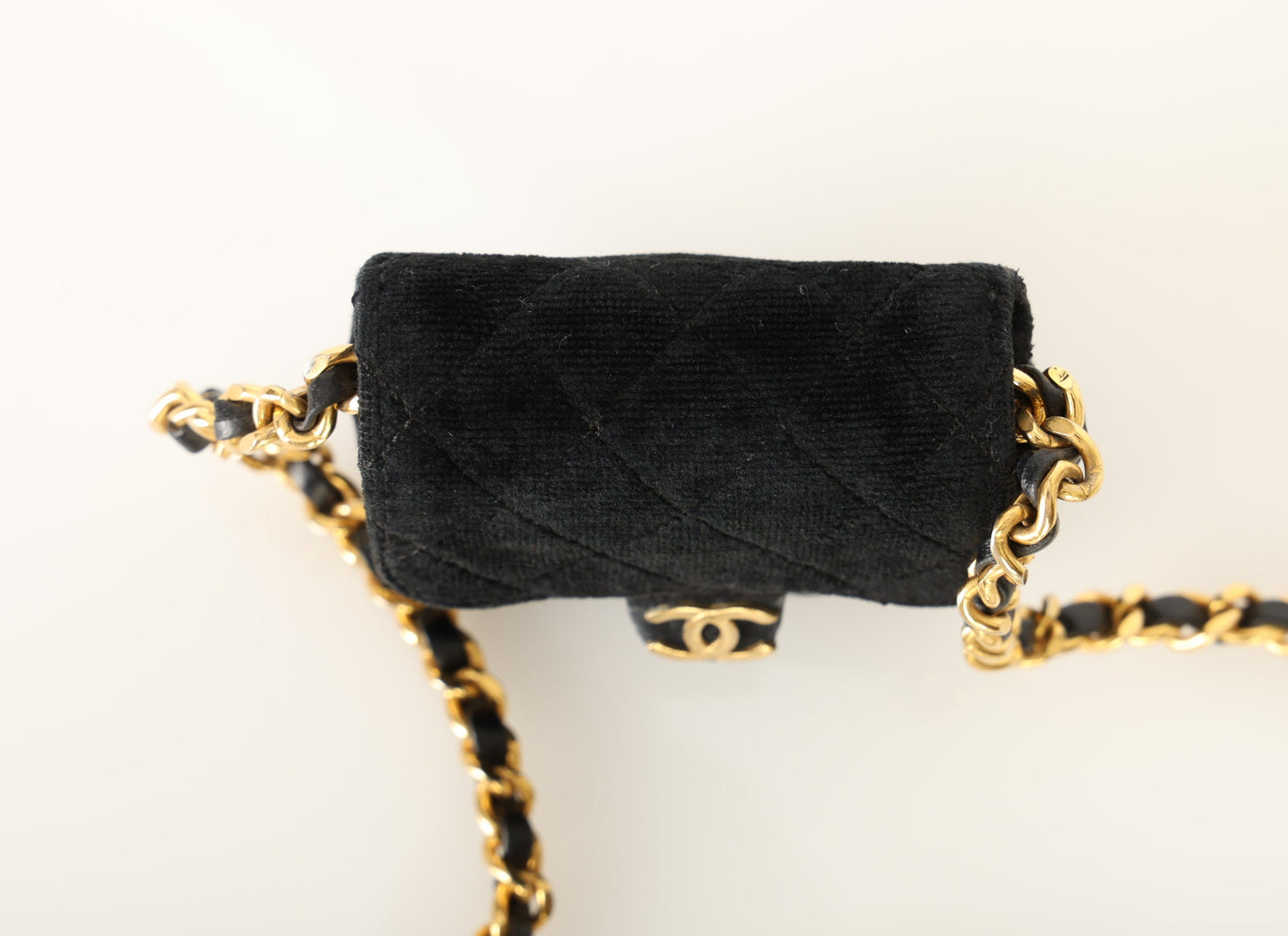 Chanel 1989 Velvet Micro Flap