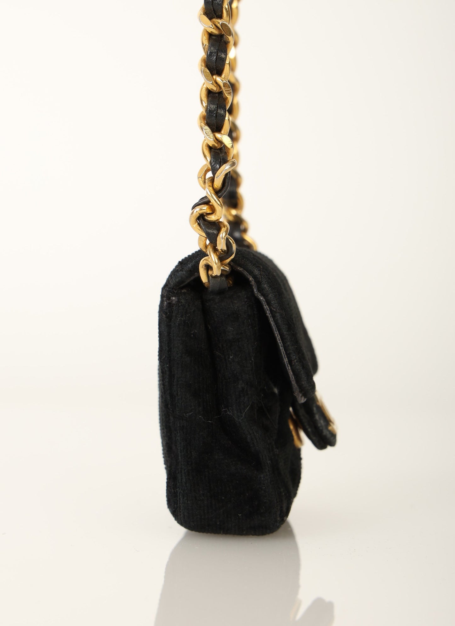 Chanel 1989 Velvet Micro Flap