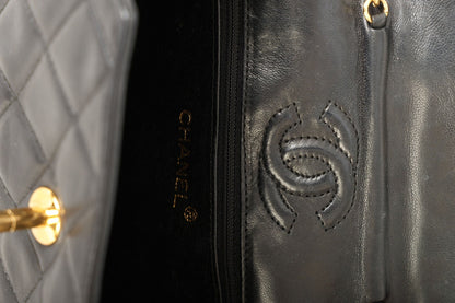 Extremely Rare Chanel 1989 Lambskin Octagon Mini Bag