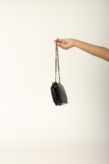 Extremely Rare Chanel 1989 Lambskin Octagon Mini Bag