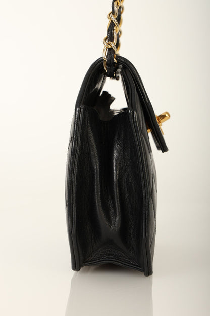Extremely Rare Chanel 1989 Lambskin Octagon Mini Bag