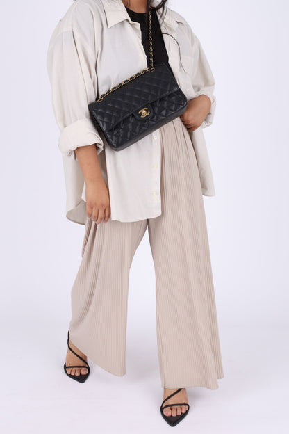 Chanel 2003 Caviar Medium Double Flap