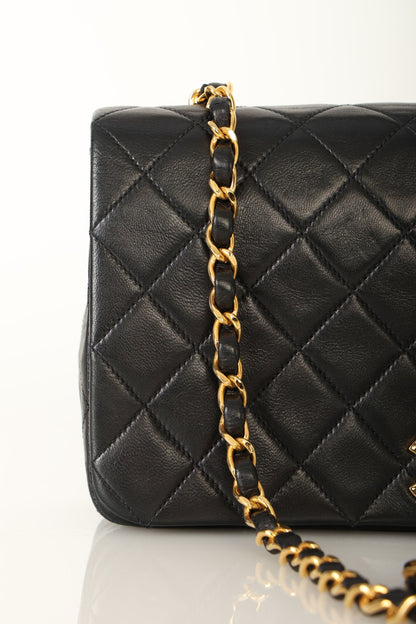 Chanel 1991 Lambskin Turnlock Full Flap