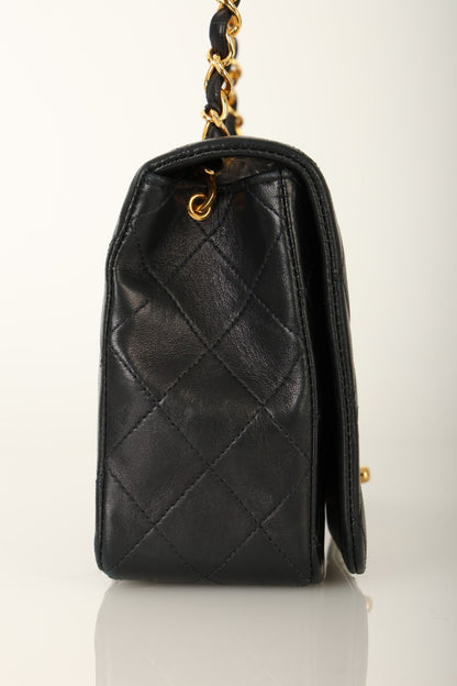 Chanel 1991 Lambskin Turnlock Full Flap