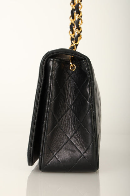 Chanel 1991 Lambskin Turnlock Full Flap