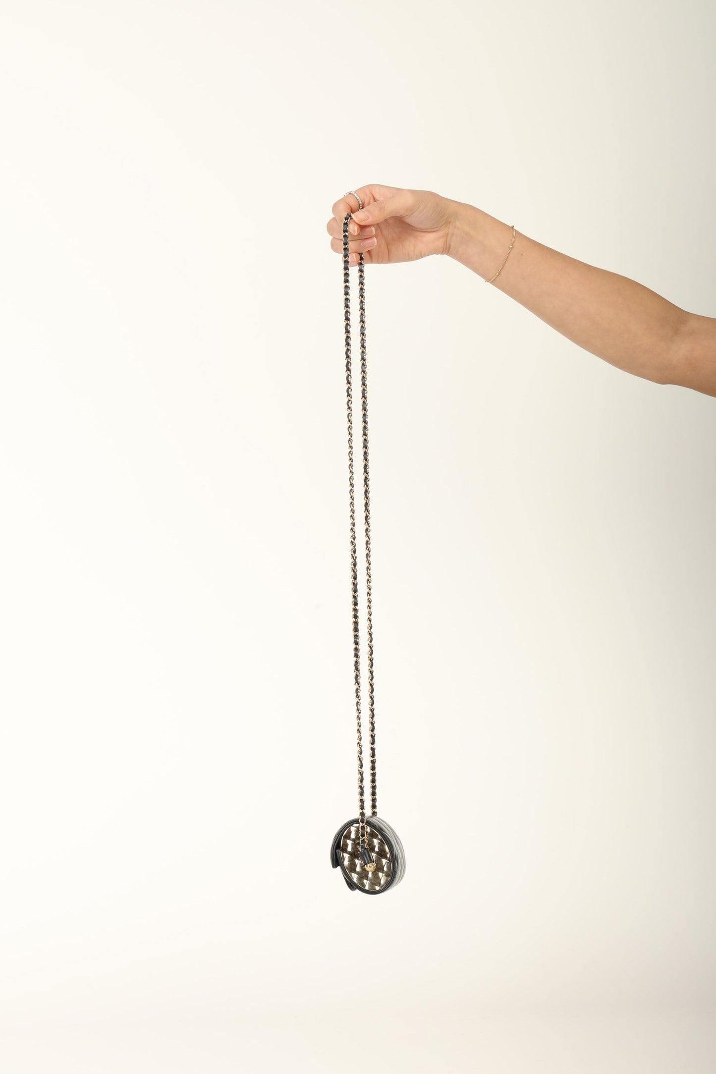 Chanel 2021 Lambskin Chain Minaudi??re