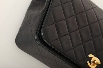 Chanel 1991 Lambskin Turnlock Full Flap