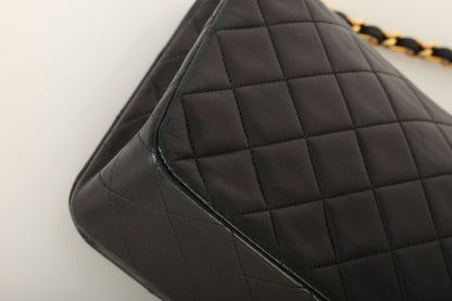 Chanel 1991 Lambskin Turnlock Full Flap