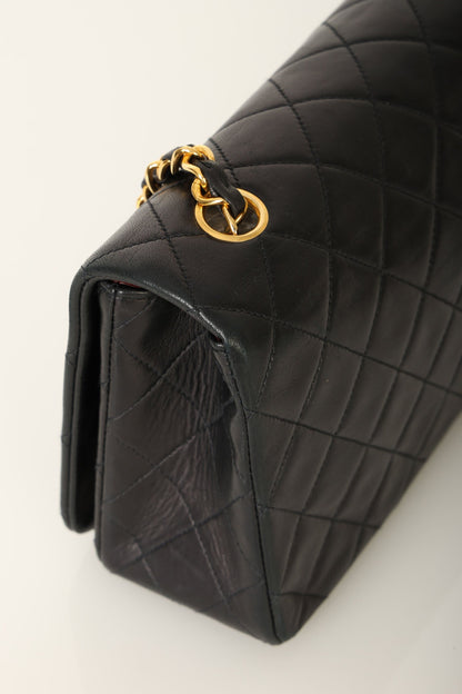 Chanel 1991 Lambskin Turnlock Full Flap
