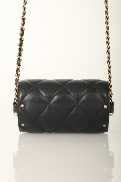 Chanel 2021 Lambskin Chain Minaudi??re