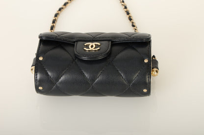 Chanel 2021 Lambskin Chain Minaudi??re