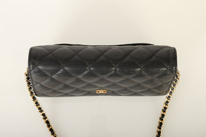 Chanel 2017 Caviar Wallet on Chain