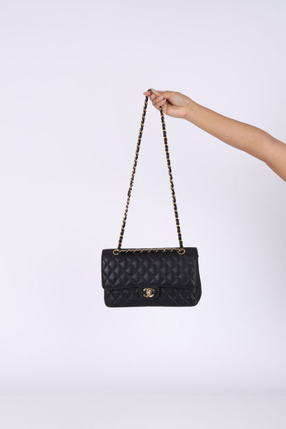 Chanel 2003 Caviar Medium Double Flap