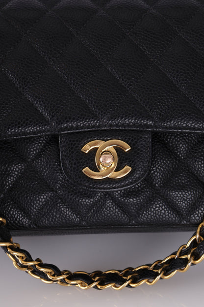 Chanel 2003 Caviar Medium Double Flap