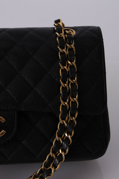 Chanel 2003 Caviar Medium Double Flap