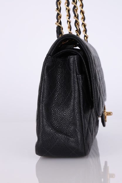 Chanel 2003 Caviar Medium Double Flap