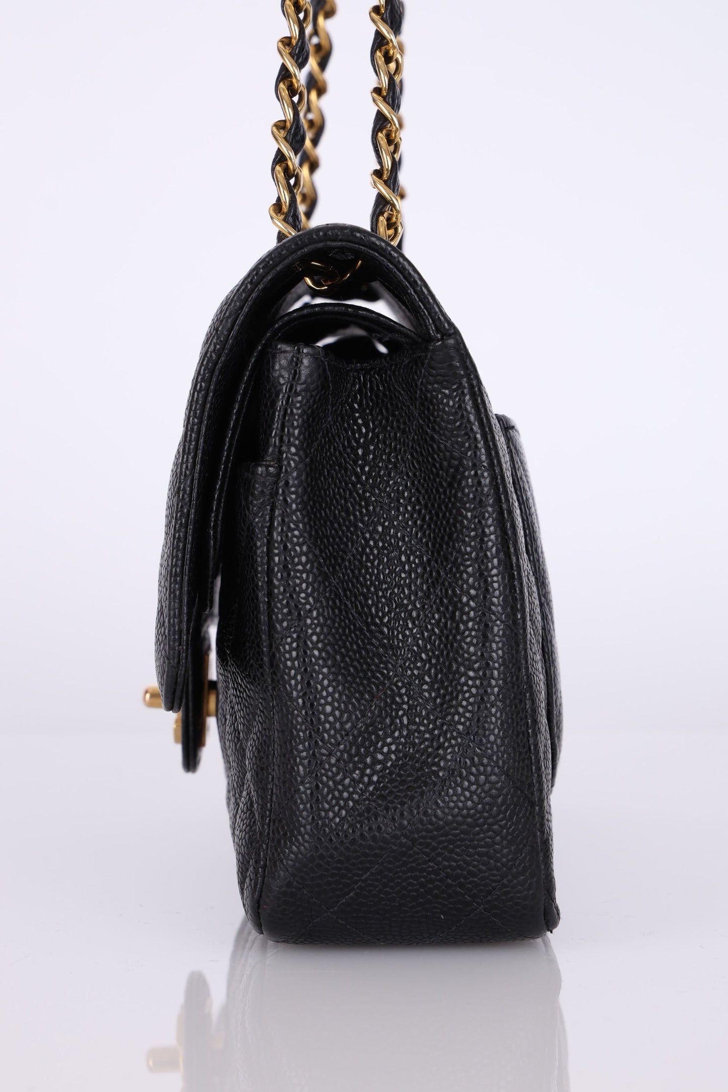 Chanel 2003 Caviar Medium Double Flap