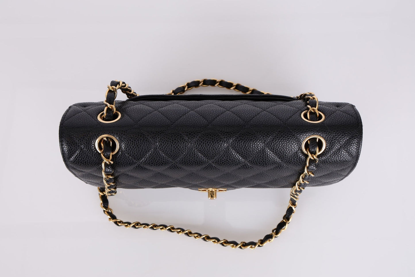 Chanel 2003 Caviar Medium Double Flap