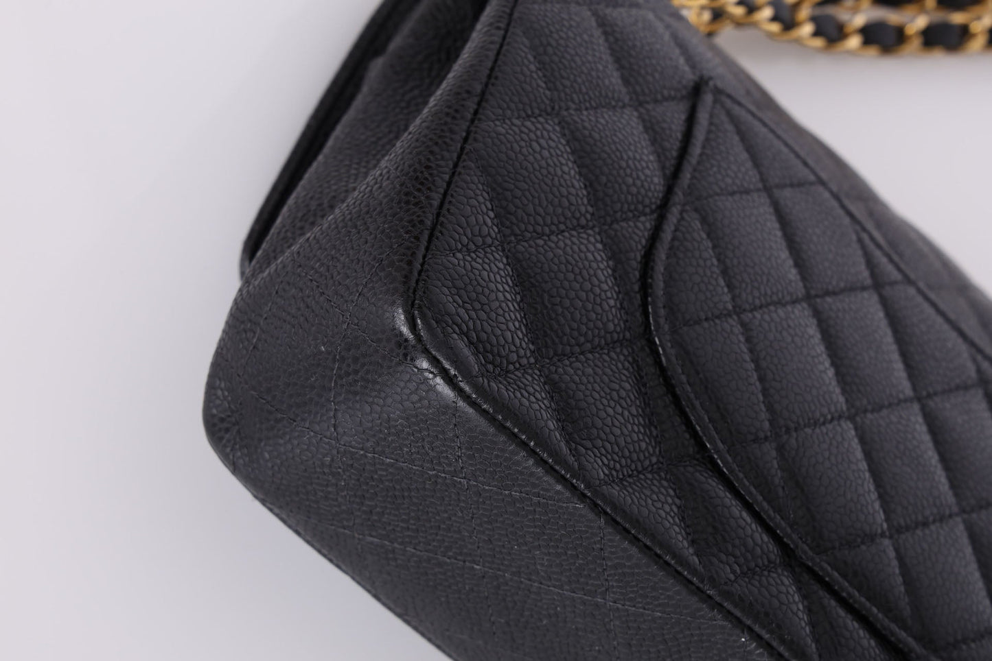 Chanel 2003 Caviar Medium Double Flap