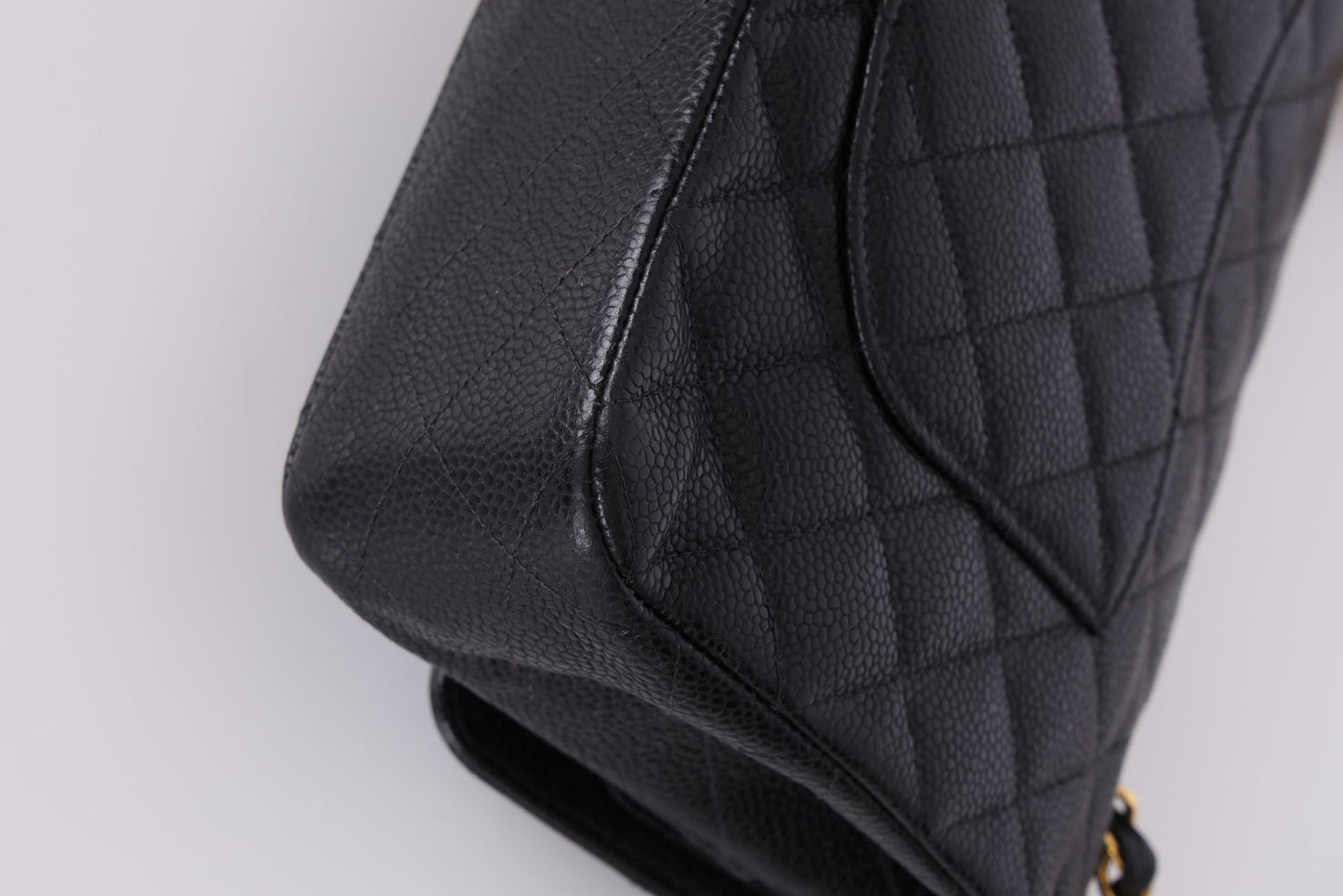 Chanel 2003 Caviar Medium Double Flap
