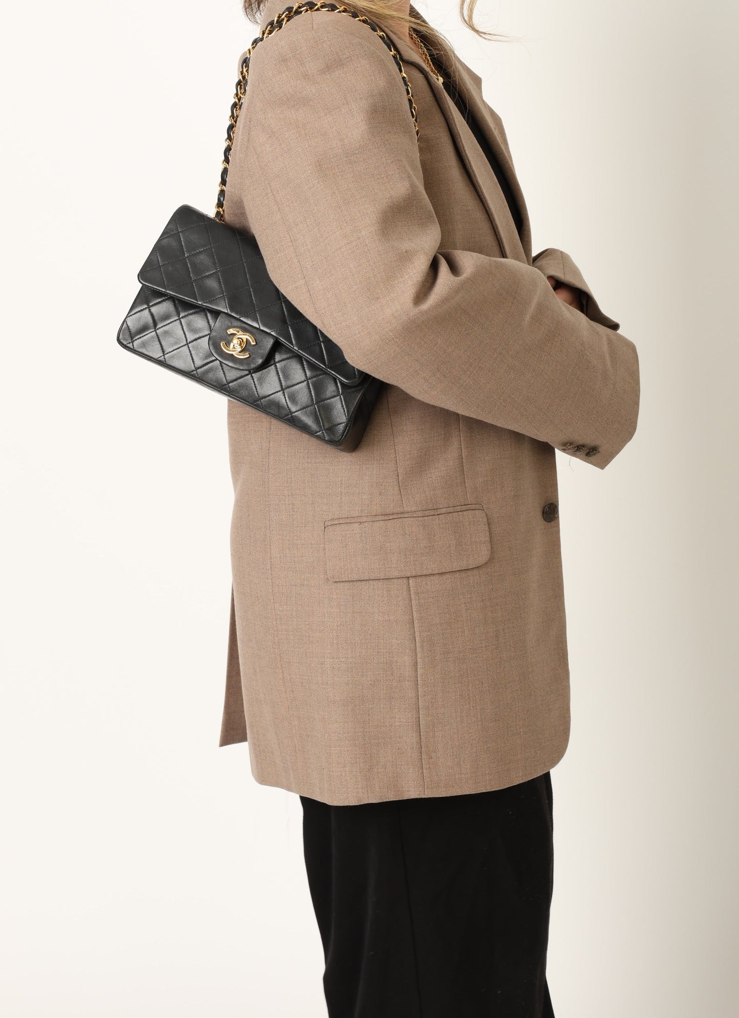 Chanel 1991 Lambskin Small Double Flap