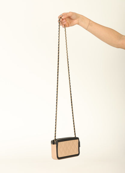 Chanel 2018 Caviar Filigree Chain Shoulder Bag