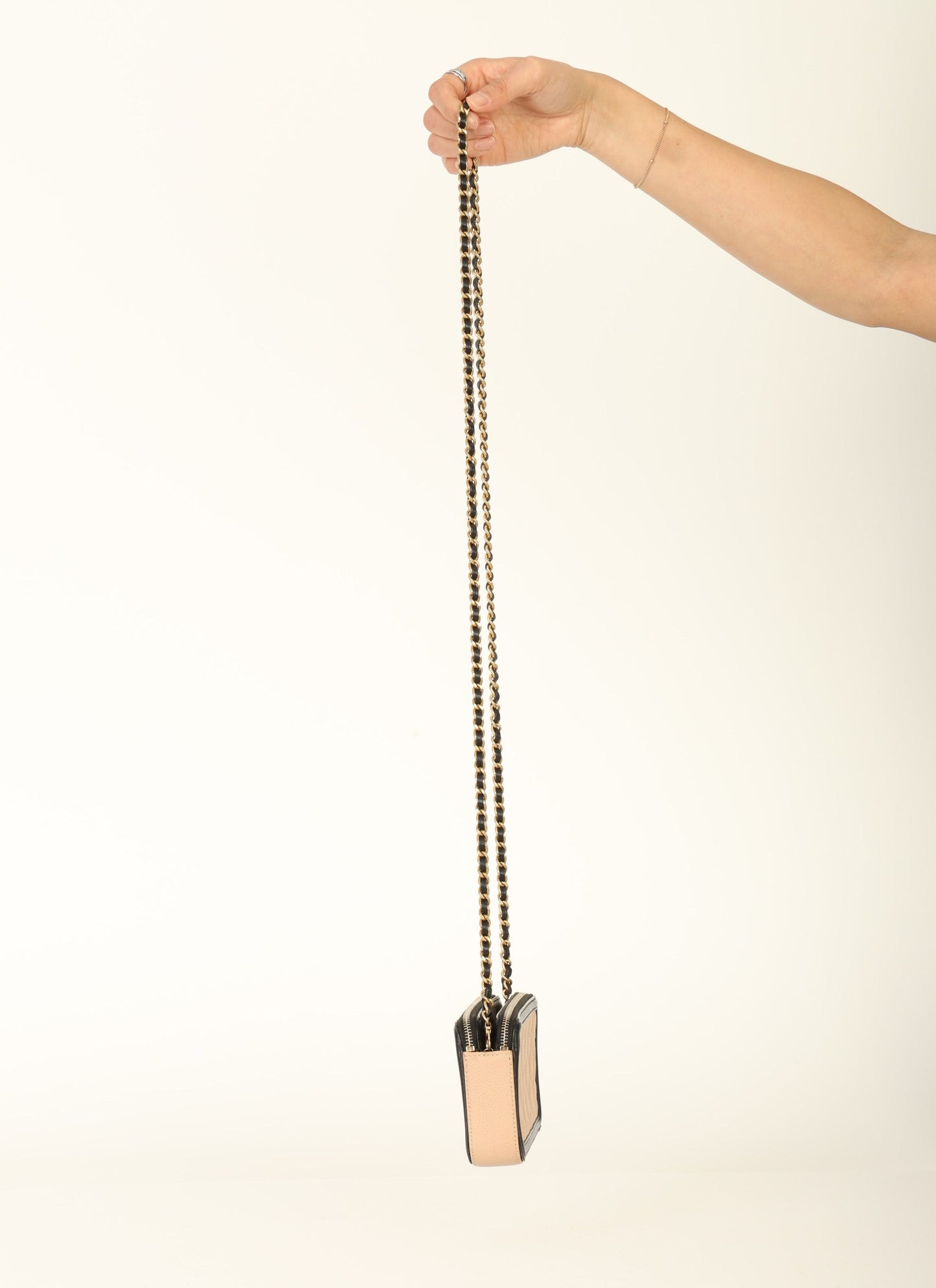 Chanel 2018 Caviar Filigree Chain Shoulder Bag