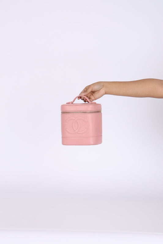 Chanel 2004 Caviar Vanity Bag