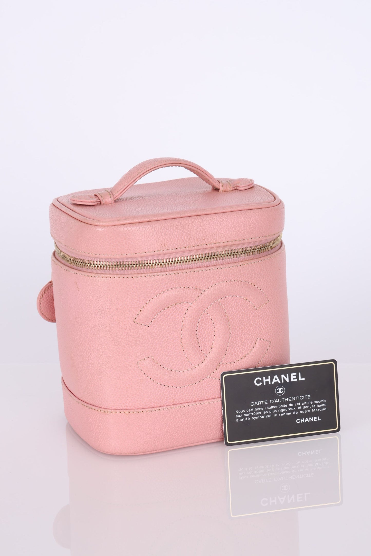 Chanel 2004 Caviar Vanity Bag