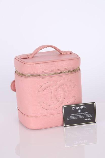 Chanel 2004 Caviar Vanity Bag