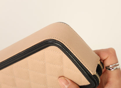 Chanel 2018 Caviar Filigree Chain Shoulder Bag
