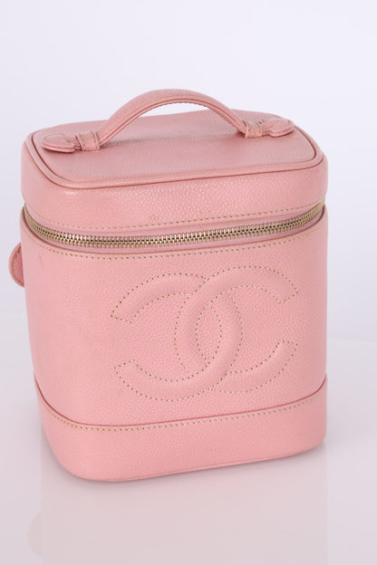 Chanel 2004 Caviar Vanity Bag