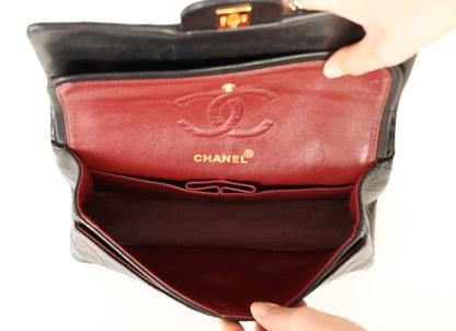 Chanel 1989 Lambskin Small Double Flap