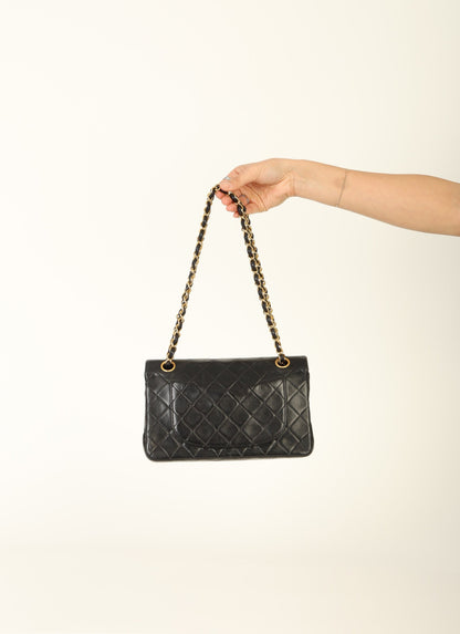 Chanel 1989 Lambskin Small Double Flap