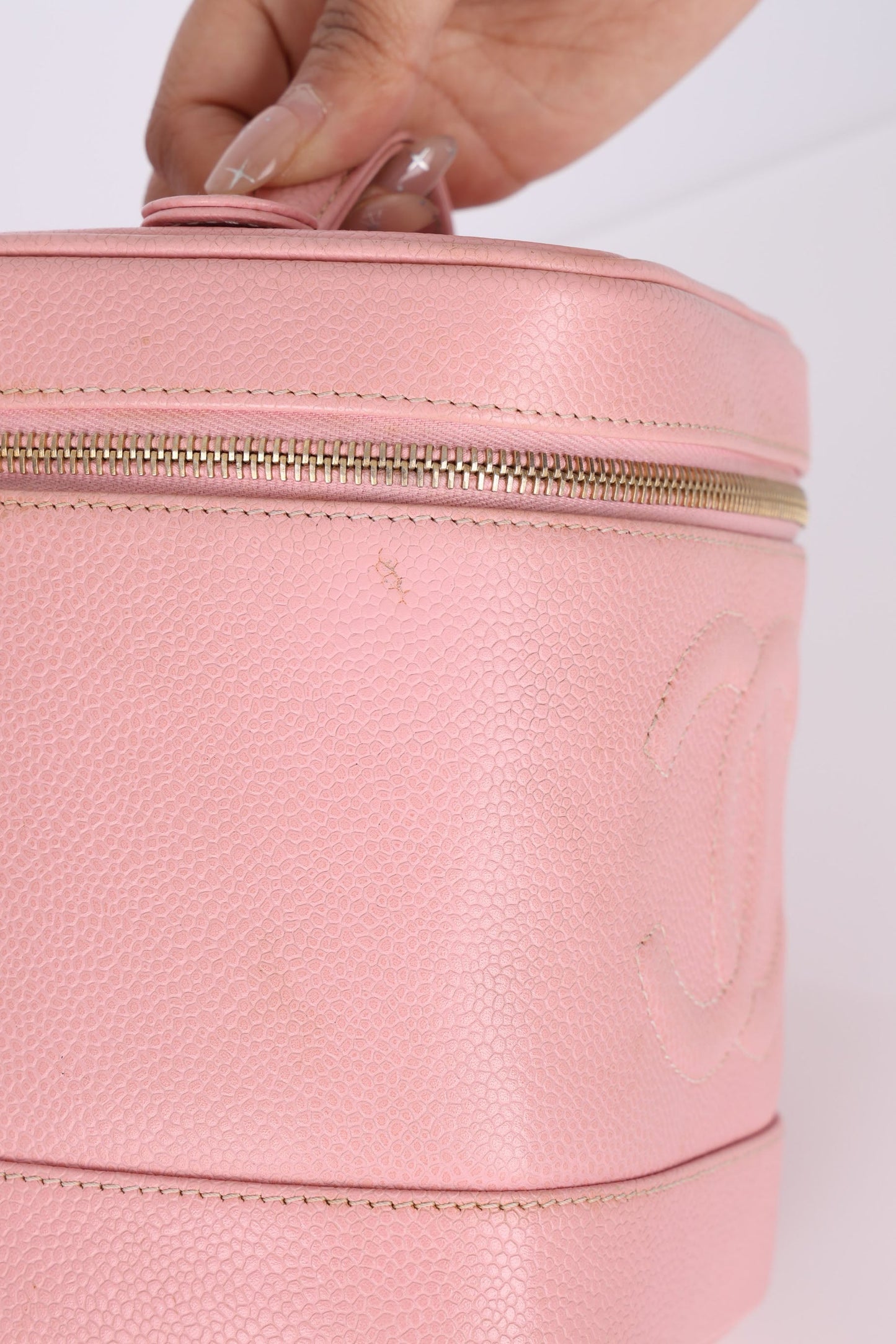 Chanel 2004 Caviar Vanity Bag