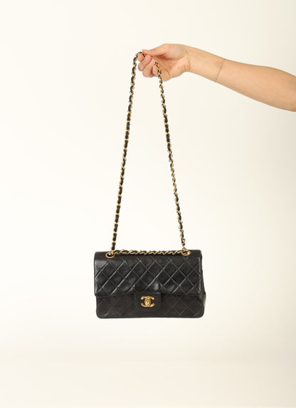 Chanel 1989 Lambskin Small Double Flap