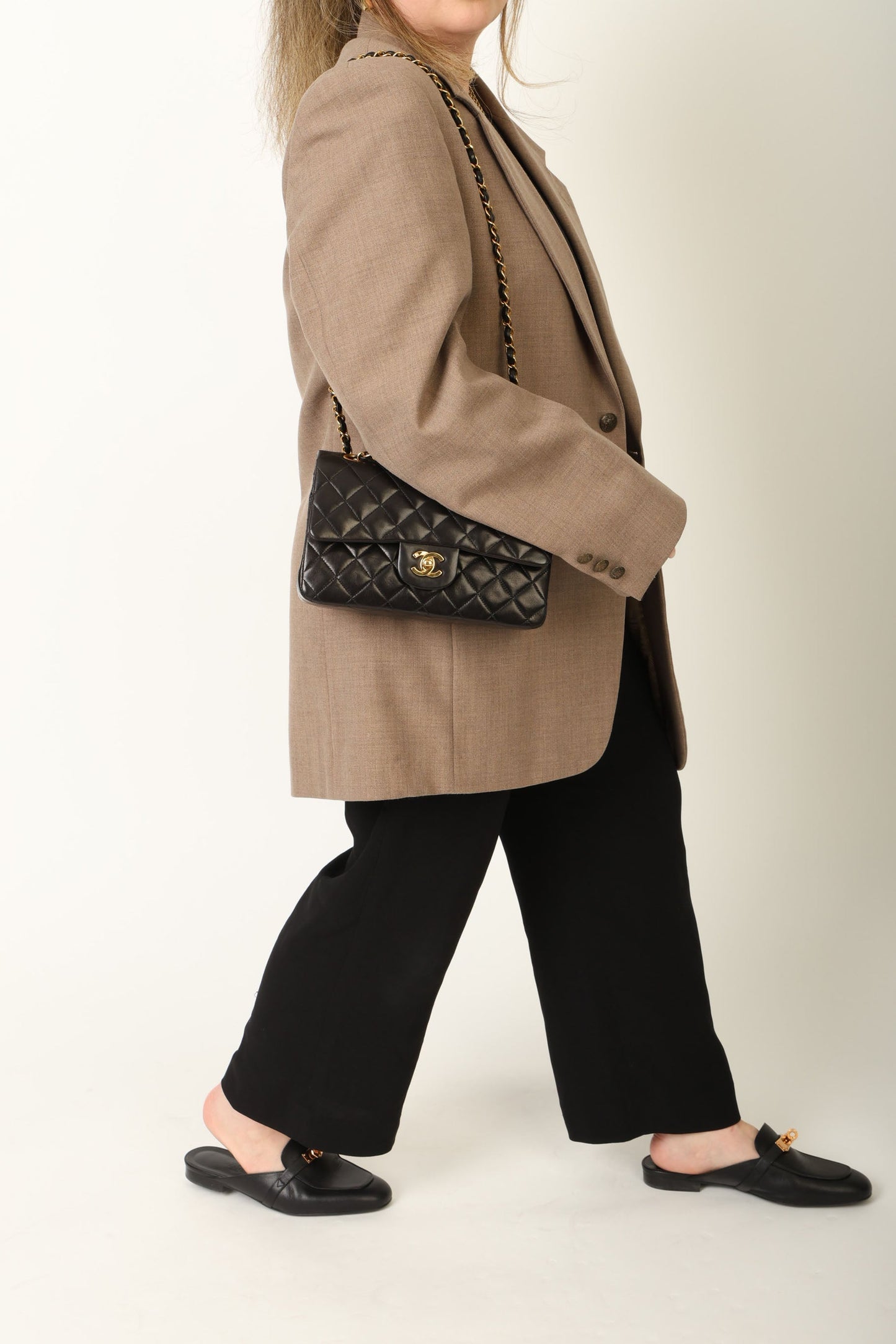 Chanel 1994 Lambskin Small Double Flap