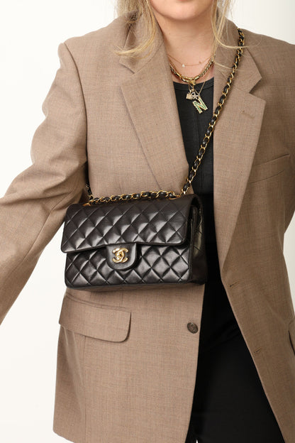 Chanel 1994 Lambskin Small Double Flap