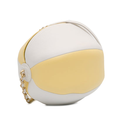 Chanel Sac Calfskin Coco Beach Ball Bag