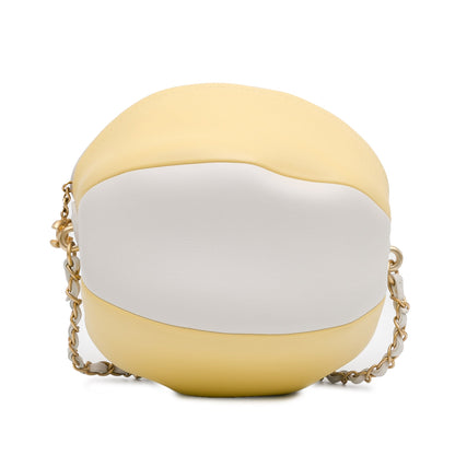 Chanel Sac Calfskin Coco Beach Ball Bag