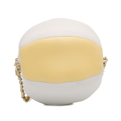 Chanel Sac Calfskin Coco Beach Ball Bag