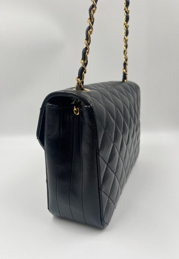Chanel Vintage Single Flap with 24k gold plated hardware