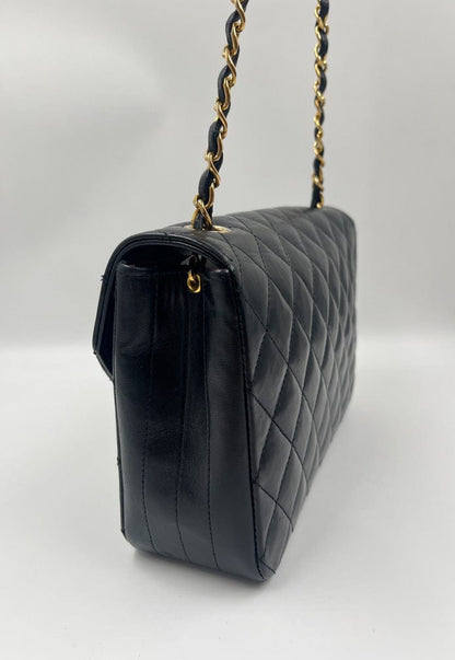 Chanel Vintage Single Flap with 24k gold plated hardware