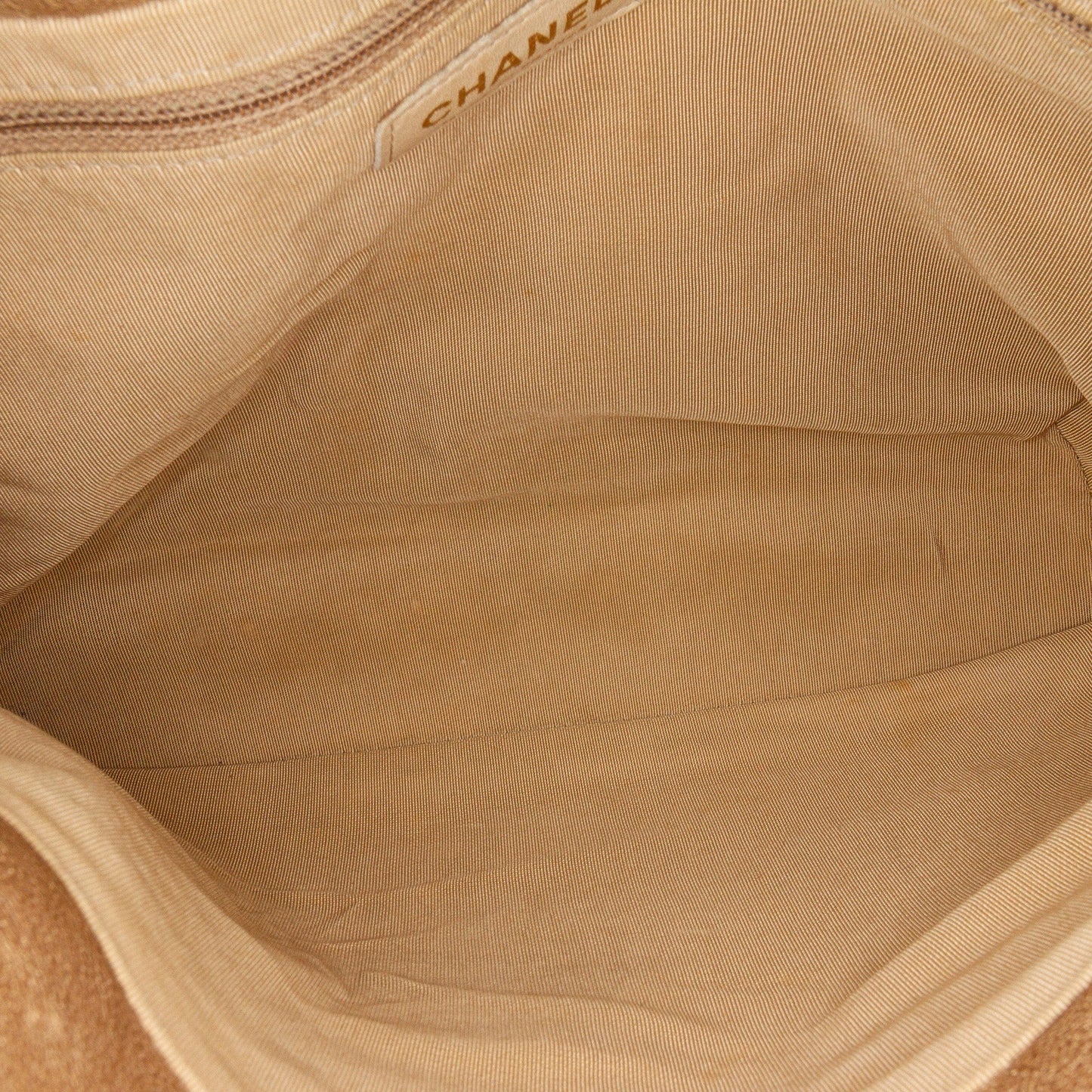 Gold Chanel Grained Metallic Calfskin Trianon Messenger Flap Crossbody Bag