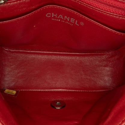 Chanel Sac Mini Square Classic Caviar Single Flap