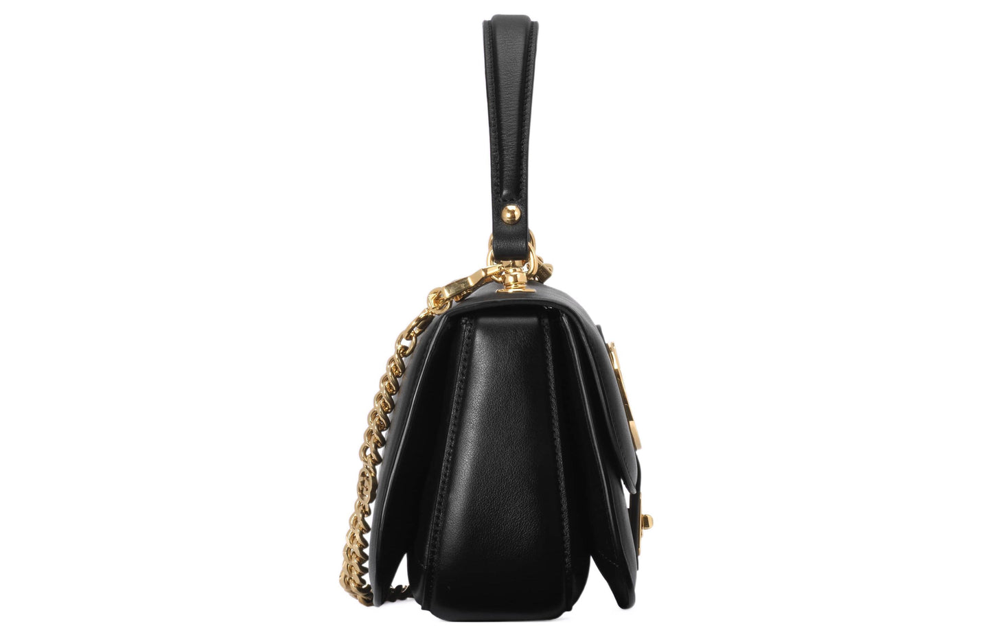 (WMNS) Gucci Blondie Small Top Handle Bag 'Black' 735101-UXX0G-1000