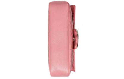 (WMNS) Gucci Marmont Series LeatherBag MIni-Size Pink 476433-DTDCP-5815