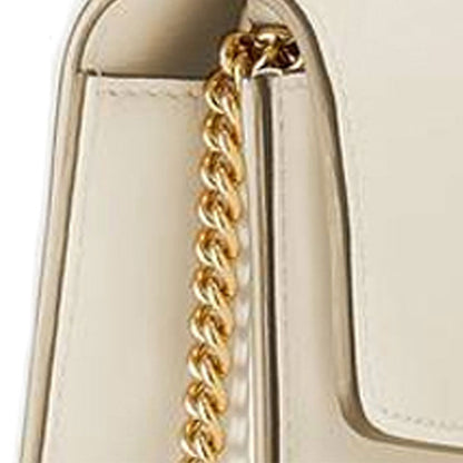 (WMNS) Gucci Sylvie Series Leather Bag Single-Shoulder Bag MIni-Size White 494646-CWLSG-8454