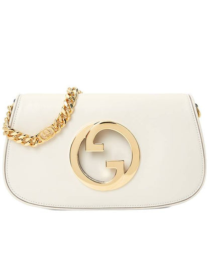 Gucci Blondie Interlocking G Shoulder Bag White